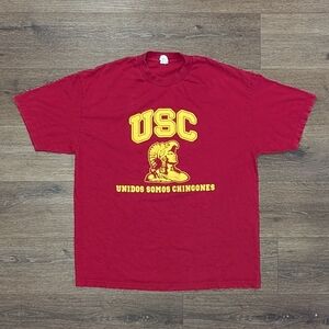 Vintage USC Unidos Somos Chingones parody t-shirt - SIZE XL